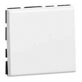 Poussoir Mosaic 2 modules - 6 AX - Blanc