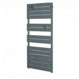 Radiateur sèche-serviettes Adélis eau chaude - 685W - Graphite