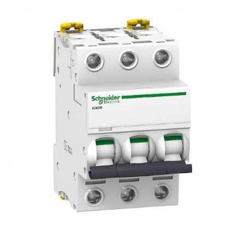 Disjoncteur 10 A - Acti9 -iC60H - 3P - Courbe C
