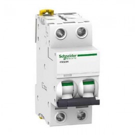 Disjoncteur à déclenchement instantané 40 A - 2P - iC60L - Courbe MA