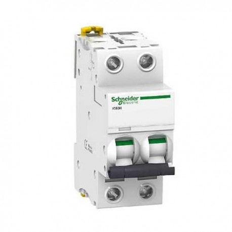 Disjoncteur 16 A - Acti9 - iC60H - 2P - Courbe C