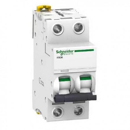 Disjoncteur 16 A - Acti9 - iC60N - 2P - Courbe B