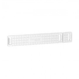 Lot de 10 bride-câbles pour goulotte GTL Resi9 18 modules