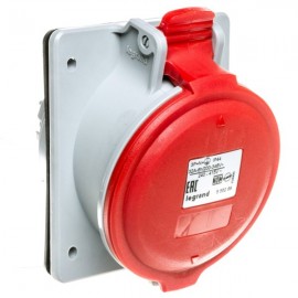 Prise à entraxe unifié P17 - 380/415 V - 32A - 3P+N+T - IP 44