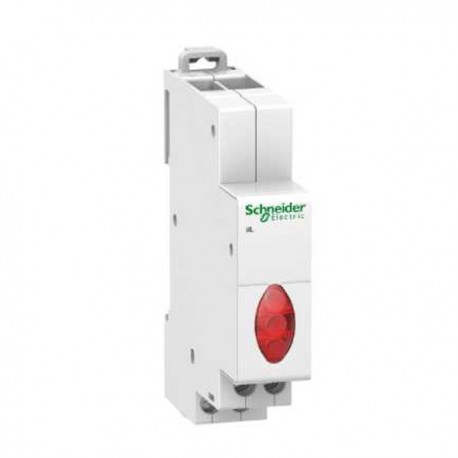 Voyant lumineux de présence de tension triphasée 3 - rouge - 230...400 VCA- Acti9 - iIL 