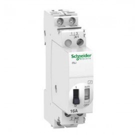 Télérupteur inverseur - 16A - 1NO+1NF - 12VCA - 6VCC - 50-60Hz - Acti9 - iTLI