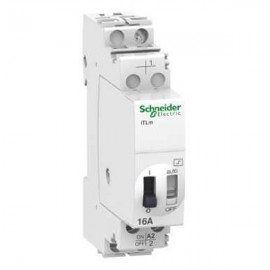 Télérupteur à commande par ordre maintenu - 16A - 1NO - 230.240VCA - 50-60Hz - Acti9 - iTLm
