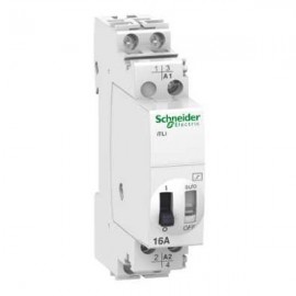 Télérupteur inverseur - 16A - 1NO+1NF - 24VCA - 12VCC - 50-60Hz - Acti9 - iTLI