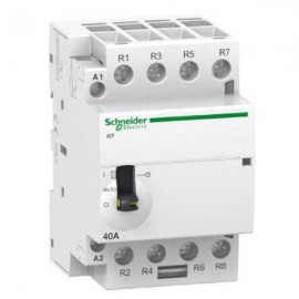 Contacteur à commande manuelle 63A - 4NO - 24VCA - 50Hz - Acti9 - iCT