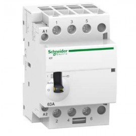 Contacteur à commande manuelle 40A - 3NO - 230...240VCA - 50Hz - Acti9 - iCT