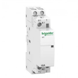 Contacteur 16A - 1NO - 1NC - 12VCA - 50Hz - Acti9 - iCT