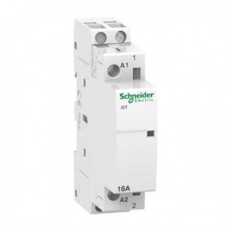 Contacteur 16A - 1NO - 12VCA - 50Hz - Acti9 - iCT