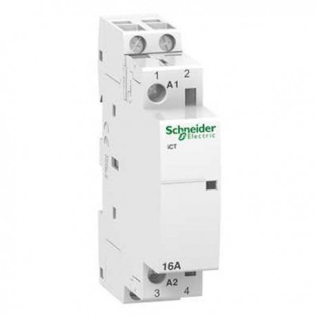 Contacteur 16A - 2NO - 12VCA - 50Hz - Acti9 - iCT