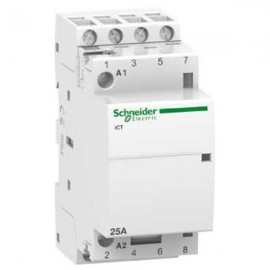 Contacteur 25A - 4NO - 24VCA - 50Hz - Acti9 - iCT