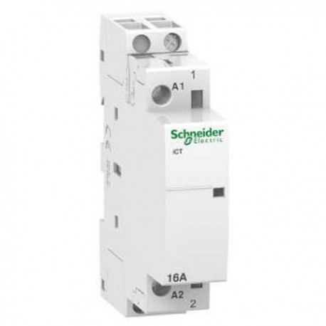 Contacteur 16A - 1NO - 24VCA - 50Hz - Acti9 - iCT