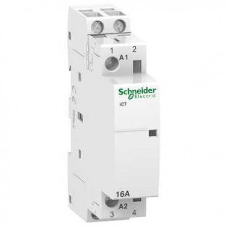 Contacteur 16A - 2NO - 24VCA - 50Hz - Acti9 - iCT