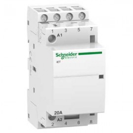 Contacteur 20A - 4NO - 220...240VCA - 50Hz - Acti9 - iCT