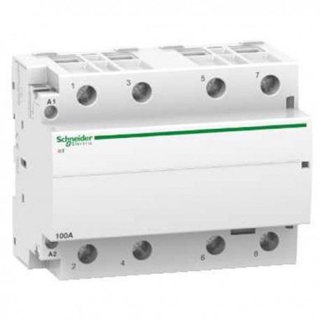Contacteur 100A - 4NO - 220...240VCA - 50Hz - Acti9 - iCT