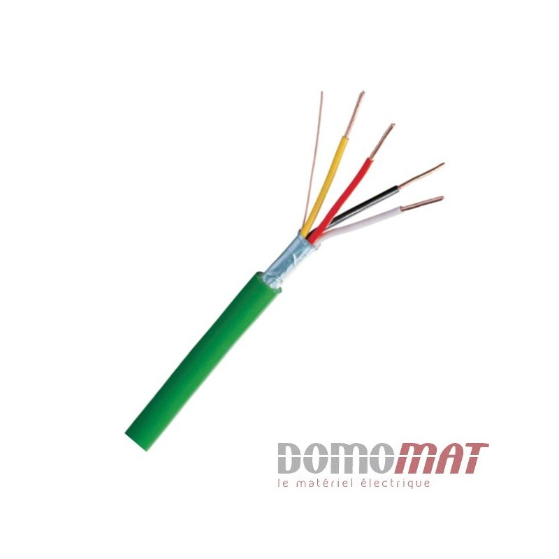 Cablu BUS EIB/KNX YCYM 2x2x0,8qmm Imp. 4KV - FARA HALOGEN INGIFUG Verde - Foto 8