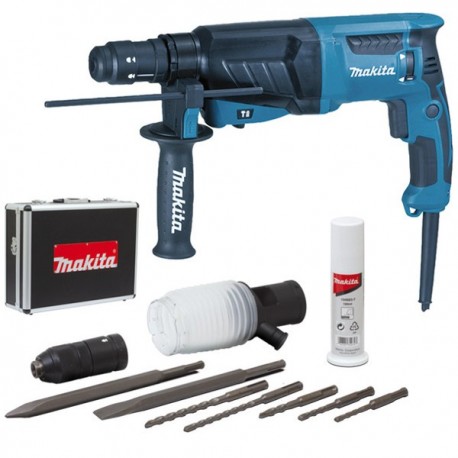 Perforateur burineur SDS Plus 800W + accessoires