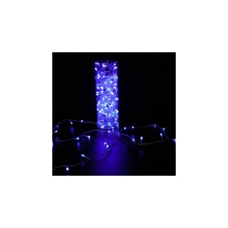 Guirlande de Noël LED 24V 20m bleu