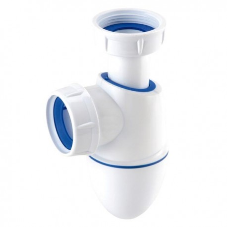 Siphon d'évier Easyphon BM552 - Hauteur réglable 133 à 192mm - Joint intégré 40mm