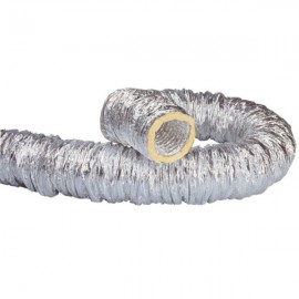 Conduit souple CMO-P - Avec isolation phonique 25mm - Aluminium - Diamètre 160mm