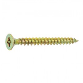 Vis à bois avec tête fraisée PZ - Longueur 20mm - Boîte de 500 vis
