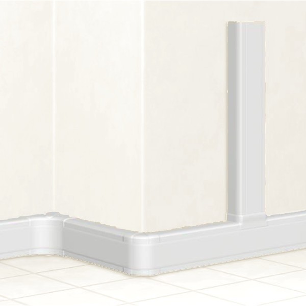 Embout Goulotte Legrand 11115 Aluminium 50x105mm - Neuf - Électricité Bâtiment