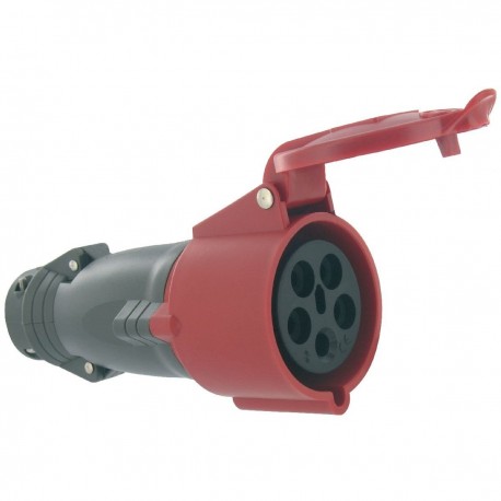 Connecteur Hypra - 16 A - IP44 - 380/415 V~ - 3P+N+T - Plastique