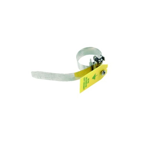 Sachet de 10 colliers de mise à la terre - Capacité de serrage tube de 8 à 17,5mm