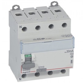Interrupteur différentiel - 25A - 30mA - Type A - 400V - Vis/Vis - Haut/Bas