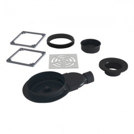 Siphon de sol Rotaslim Panodur - Sortie horizontale - Ø40 mm 
