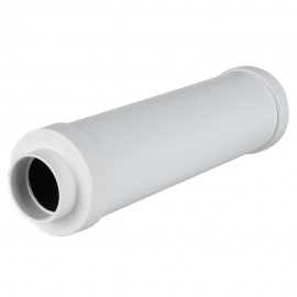 Silencieux d'air cylindrique diamètre 50,8 mm - blanc