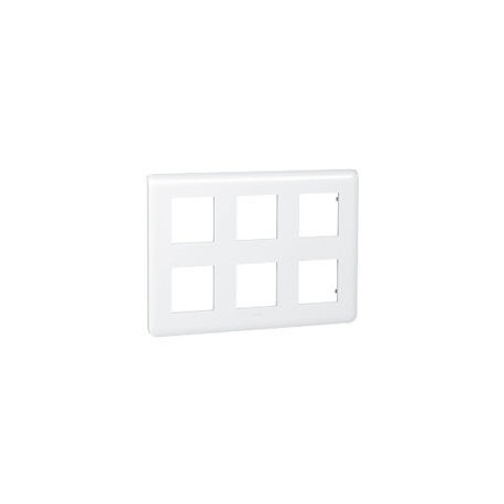 Plaque double horizontale Mosaic, LEGRAND, blanc | Leroy Merlin