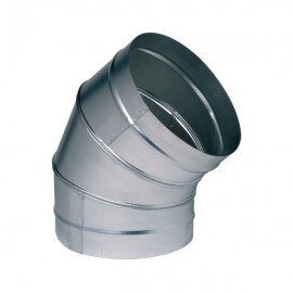 Coude 45° galva - 160mm