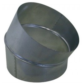 Coude 30° galva - 250mm