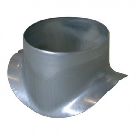 Piquage Equerre Circulaire : PEC 90° galva Ø 80/80mm