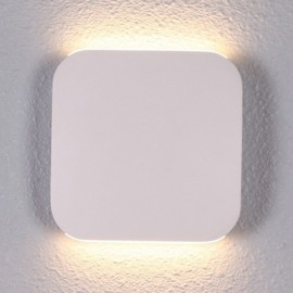 Applique murale blanche - 10W - 3000°K - Non dimmable - Avec ampoule