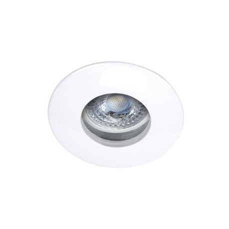 Kit Spot encastré LED Hidro 6E - 6W - 4000K - 416lm - Rond - Non dimmable - Avec ampoule - Blanc