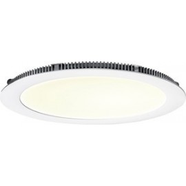 Spot plafonnier encastré Flat Led 20 - 20W - 3000K - Blanc