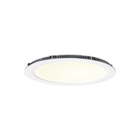Spot plafonnier encastré Flat Led 20 - 20W - 3000K - Blanc