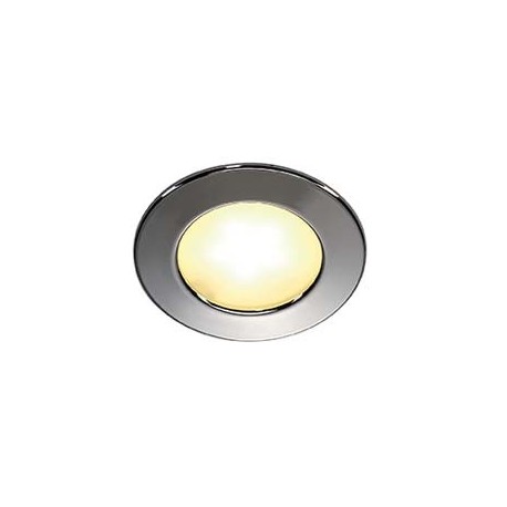 Spot DL 126 LED - 2.8W - 3000K - 12V - encastré - rond - chrome, 