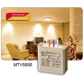 Micromodule filaire télévariateur encastrable MTV500E - 500W