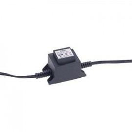 Transformateur Electronique - 230V / 12V - 40W - IP 44 - Noir