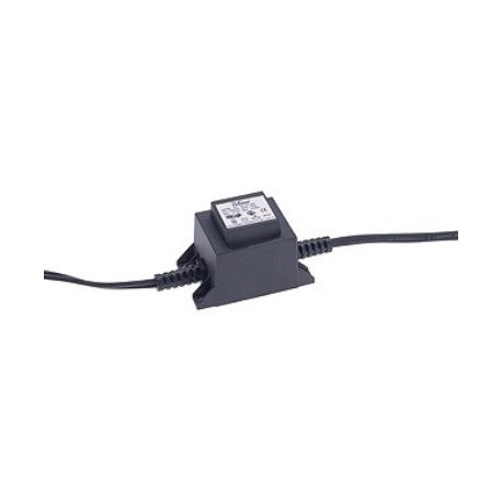 Transformateur Electronique - 230V / 12V - 40W - IP 44 - Noir