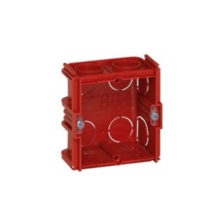 Boite d'encastrement BATIBOX maçonnerie simple poste profondeur 60 mm