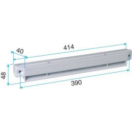 Grille extérieure acoustique pour entrée d'air EA30, EA45, EHL, EFL - Marron