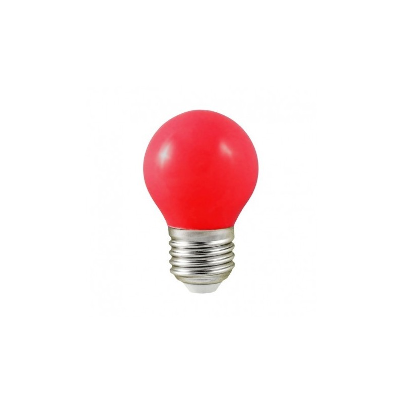 Ampoule LED E27 1W Rouge VISION EL 7618B