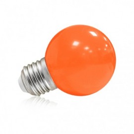 Ampoule LED E27 - 1W - Orange
